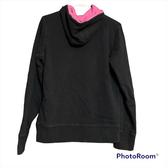 The North Face Hoodie Womens M Black and Pink Outdoor activewear Loungew… - Picture 2 of 6